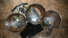 Load image into Gallery viewer, Vintage 1980s SONOR Phonic 4-Piece Shell Pack + Add-On 24&quot; Bass Drum - Metallic Silver
