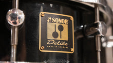 Load image into Gallery viewer, Sonor Delite Maple 14&quot; x 5&quot; Snare Drum - Black Lacquer
