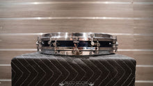 Load image into Gallery viewer, Vintage 1960s Sonor D-472 14&quot; x 2.5&quot; Pancake Snare Drum - Blue Marble Stripe
