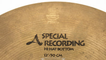 Load image into Gallery viewer, Avedis Zildjian Special Recording 12&quot; Hi-Hat Pair - 732 &amp; 750 Grams
