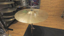 Load and play video in Gallery viewer, *SOLD* Paiste Signature Sound Edge/Power 15&quot; Hi-Hat Pair - 1224 &amp; 1722 Grams
