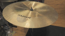 Load and play video in Gallery viewer, Crescent Hammertone by Sabian 22&quot; China Cymbal (signed by Jeff Hamilton) - 2326 Grams
