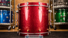 Load image into Gallery viewer, *SOLD* Canopus R.F.M. 3-Piece Drum Set - Red Sparkle
