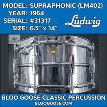Load image into Gallery viewer, *SOLD* 1964 Ludwig Supraphonic (LM402)

