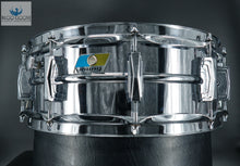 Load image into Gallery viewer, SOLD *RARE ARTIST DRUM* Vintage 1970 CUT BADGE *COB* Ludwig LM400 Supraphonic  Snare Drum
