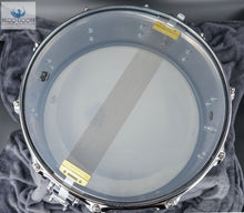 Load image into Gallery viewer, John Aldridge Engraved RUSH DW Brass Snare Drum
