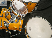 Load image into Gallery viewer, *SOLD* 1996 Legend Keller 6-Ply Maple Drum Set | Honey Amber
