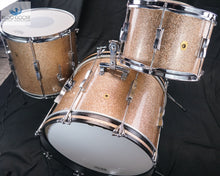 Load image into Gallery viewer, *SOLD* Vintage 1967 Ludwig Club Date Drum Set - Champagne Sparkle

