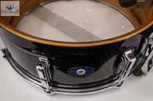 Load image into Gallery viewer, *SOLD* One-of-a-Kind LEEDY SHELLY MANNE 8-LUG SNARE IN BLACK SPARKLE PEARL
